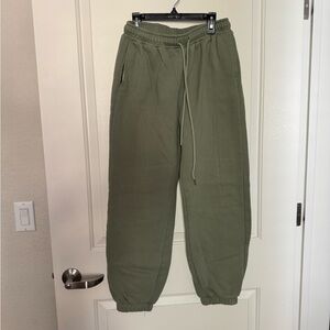 Men's Olive Green Jogger Pants